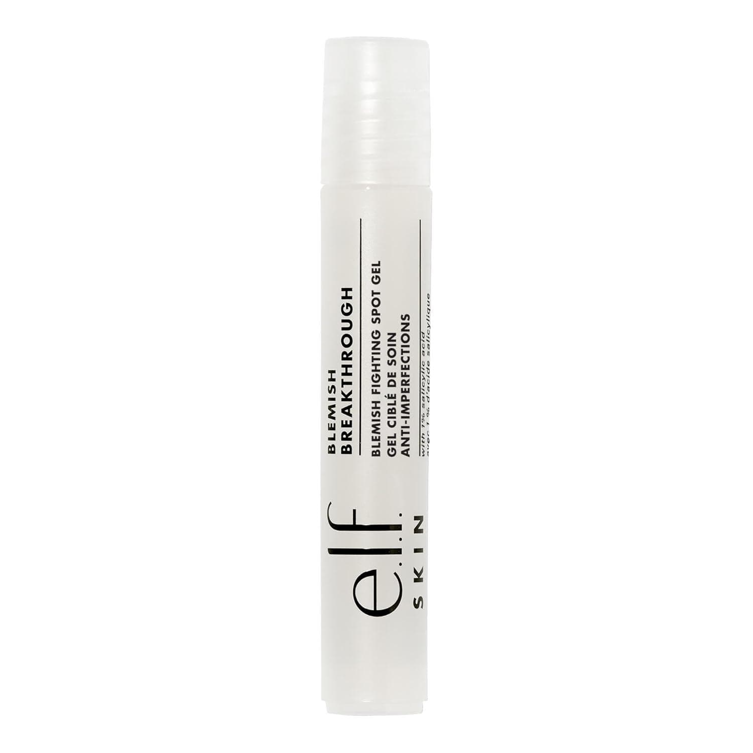 e.l.f. SKIN Blemish Breakthrough Acne Fighting Spot Gel, Roll-on For Treating Blemishes, Made With Salicylic Acid, Vegan and Cruelty-Free