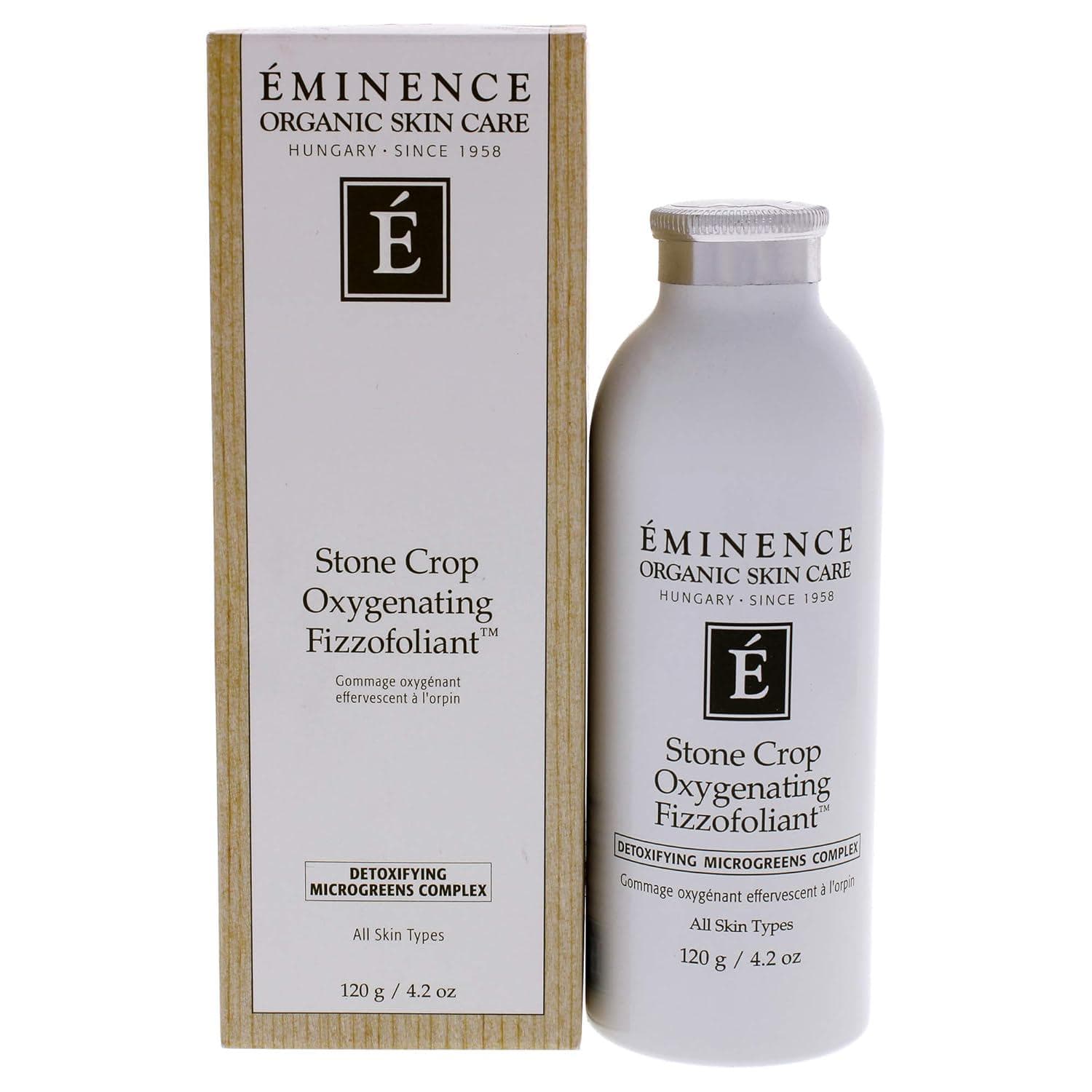 Eminence Organic Skincare Stone Crop Oxygenating Fizzofoliant, 4.2 Ounce (2326/EM)