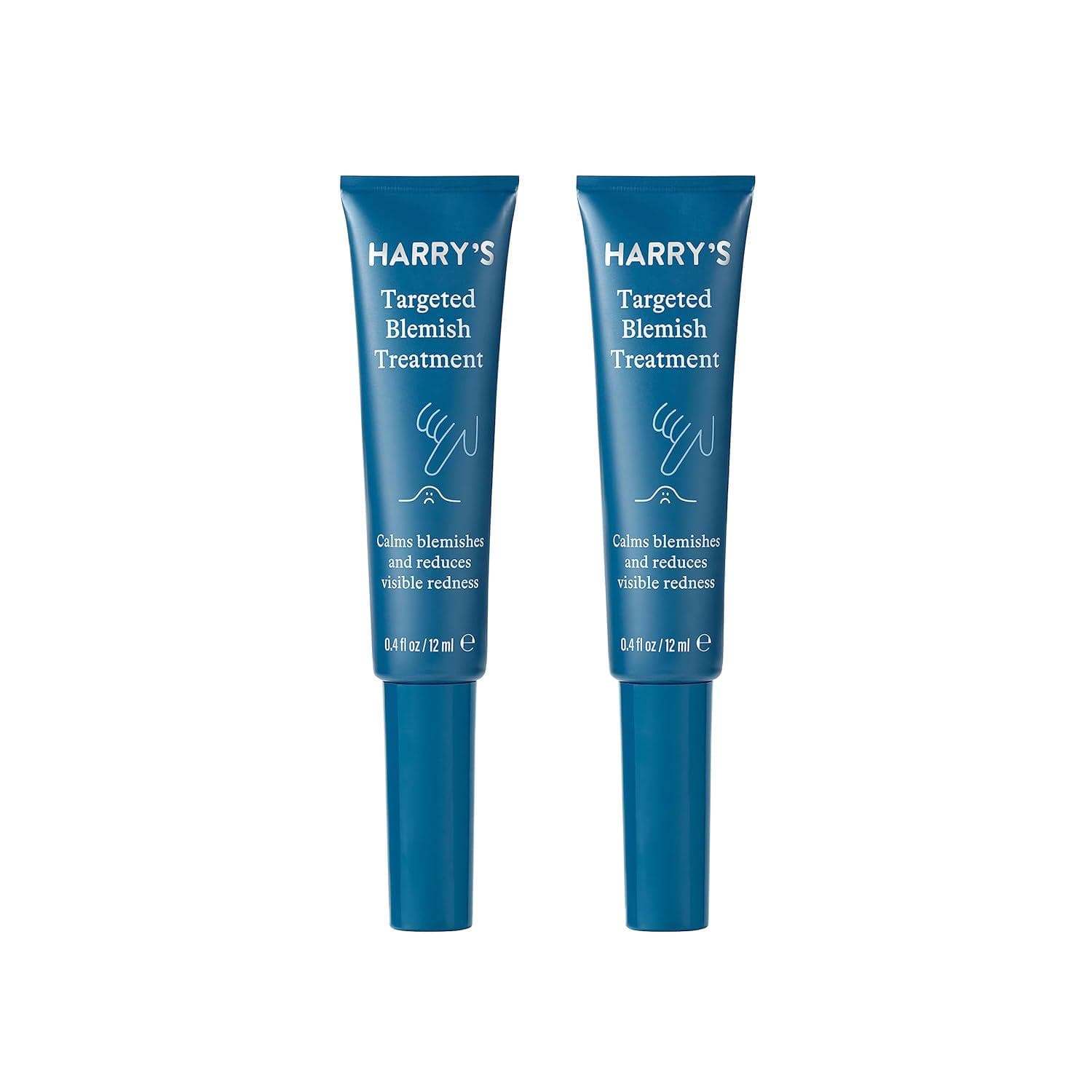 Harry’s Targeted Blemish Treatment | Calm Blemishes and Reduce Visible Redness | 0.4 Fl Oz, 2 Pack