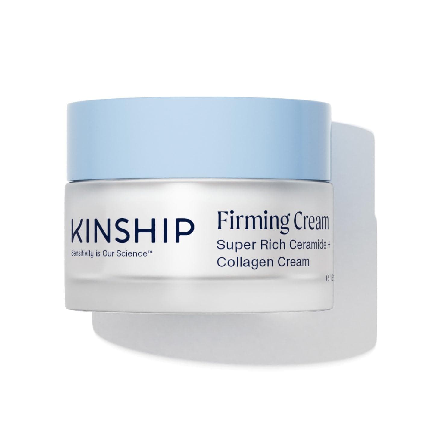 Kinship Super Rich Collagen + Ceramide Firming Cream – Anti-Aging Barrier Repair for Sensitive Skin – Moisturize + Tighten – Smooth Fine Lines – Synthetic Fragrance-Free + Dermatologist Approved