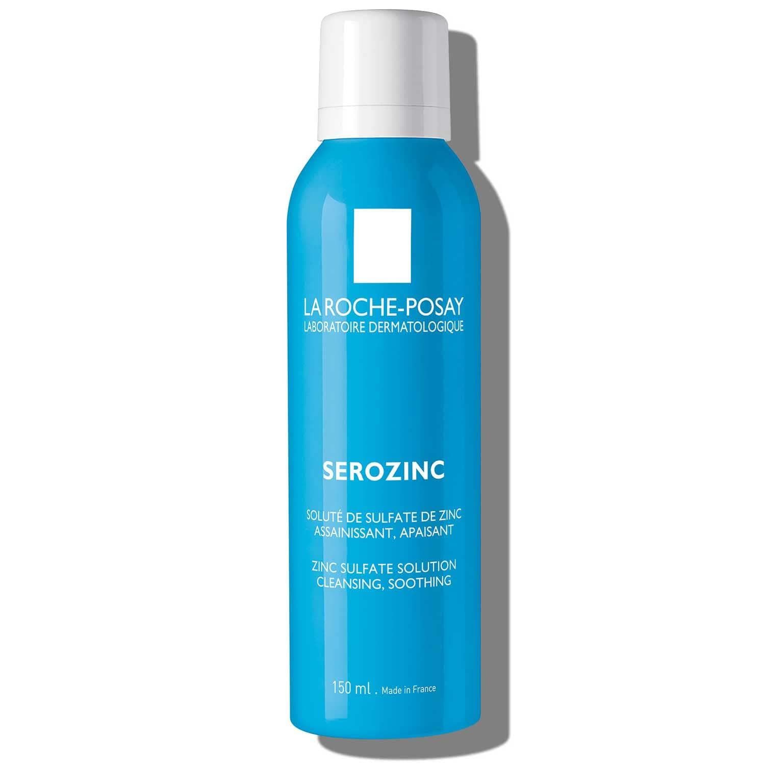 La Roche-Posay Serozinc Face Toner for Oily Skin with Zinc, Mattifying Face Spray and Acne/Prone Skin Toner to Reduce Shine for Oil Control, Alcohol Free Face Mist , 5 Fl Oz (Pack of 1)