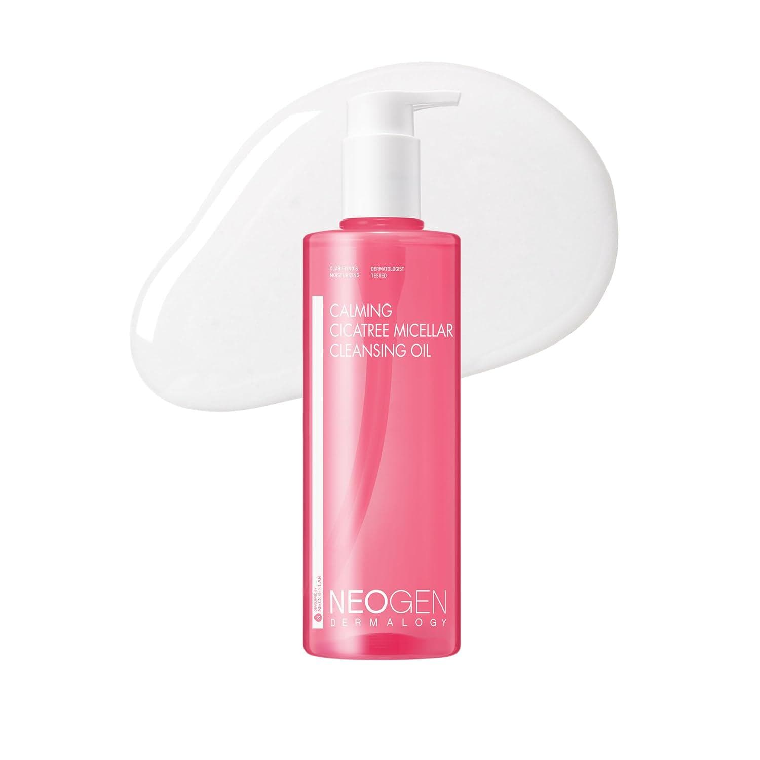 NEOGEN Calming Cleansing Oil Cica Tree Micellar 10.14Fl.Oz(300ml) – Cleansing oil for Sensitive Skin/Korean Skin Care/K-Beauty