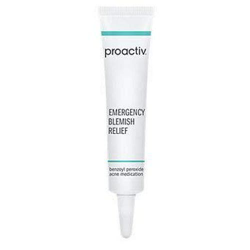 Proactiv Emergency Blemish Relief Benzoyl Peroxide Gel Acne Spot Treatment for Face and Body, white, 0.33 Oz