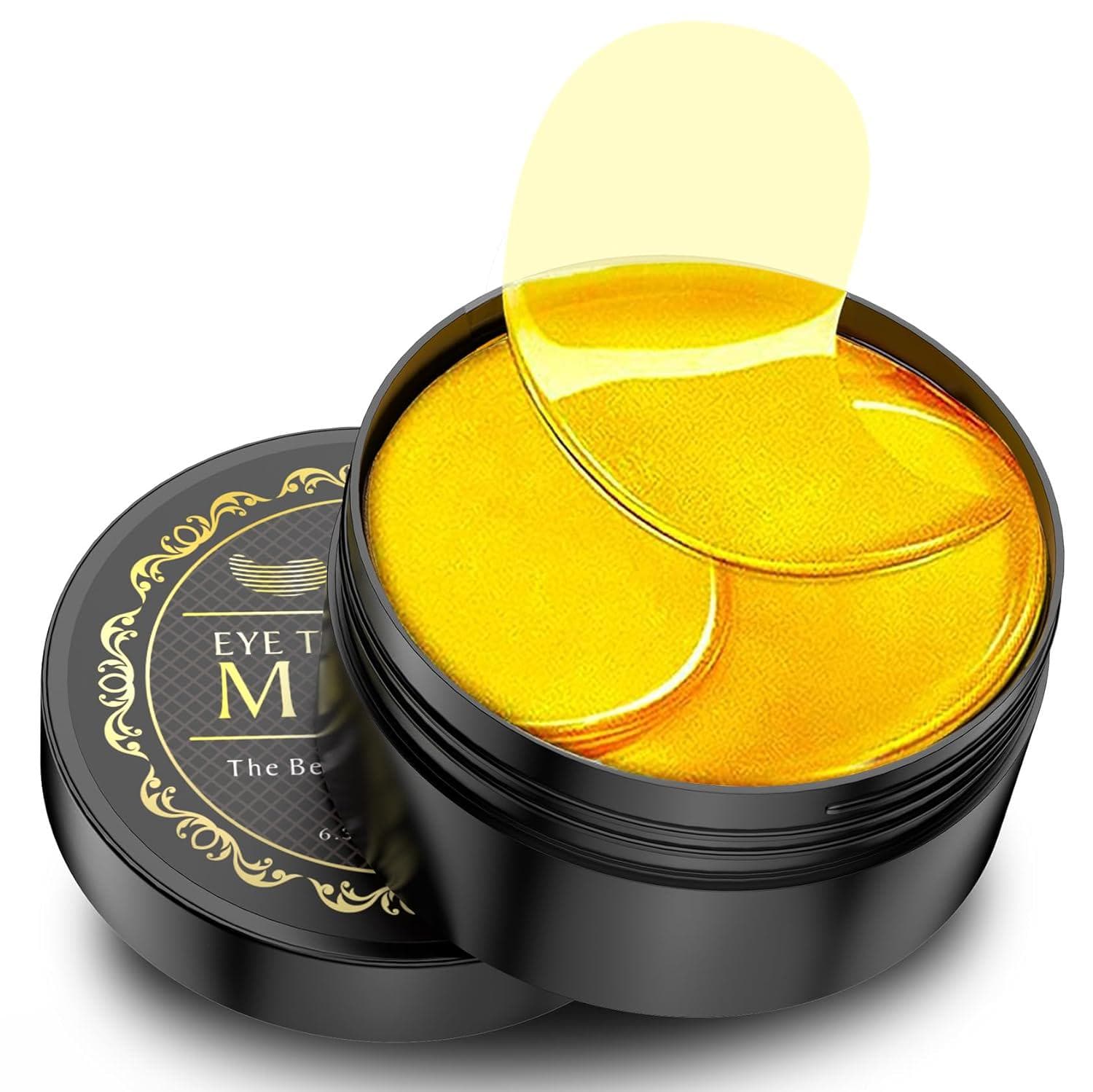 Under Eye Patches – 30 Pairs – 24K Gold Eye Mask- Puffy Eyes and Dark Circles Treatments,Reduce Under Eye Bags and Smooth Wrinkles,Eye Skin Care Pads With Collagen